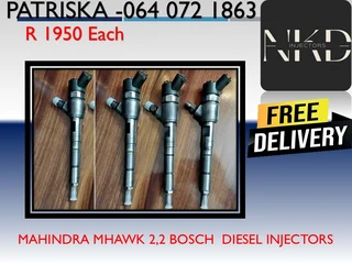 Mahindra Mhawk 2,2 Diesel Injectors For Sale