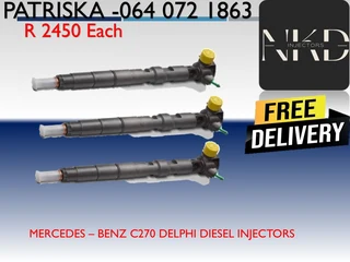Mercedes C270 Diesel Injctors For Sale