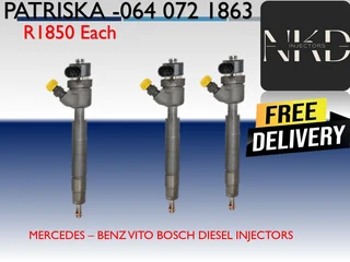 Mercedes Vito Diesel Injectors For Sale