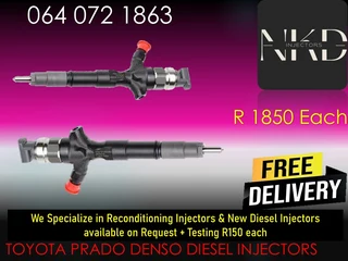 Toyota Prado Diesel Injectors For Sale