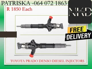 Toyota Prado Diesel Injectors For Sale Or To Recon