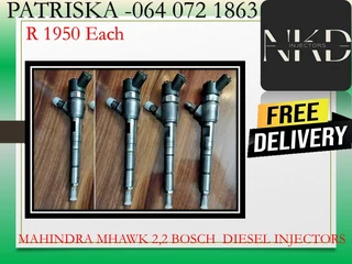 Mahindra Mhawk 2,2 Diesel Injectors For Sale Or To Recon