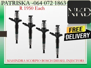 Mahindra Scorpio Diesel Injectors For Sale Or To Recon