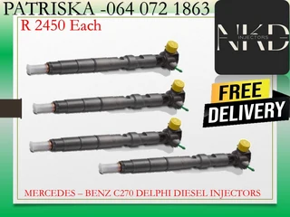Mercedes C270 Diesel Injectors For Sale Or To Recon