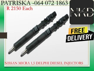 Nissan Micra 1,5 Diesel Injectors For Sale Or To Recon