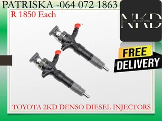 Toyota 2kd & 1kd Diesel Injectors For Sale Or To Recon