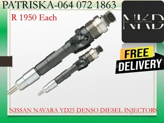 Nissan Navara Yd25 Diesel Injectors For Sale Or To Recon