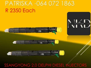 Ssangyong 2,0 Diesel Injectors For Sale