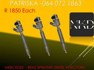 Mercedes Sprnter Diesel Injectors For Sale