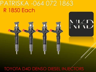 Toyota D4d Diesel Injectors For Sale