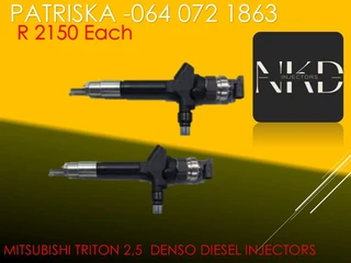 Mitsubishi Triton 2,5 Diesel Injectors For Sale