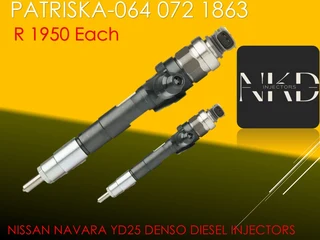 Nissan Navara Yd25 Diesel Injectors For Sale
