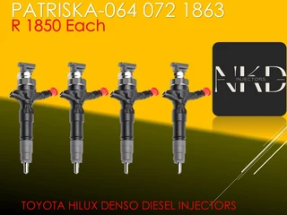 Toyoya Hilux Diesel Injectors For Sale