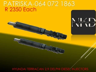 Hyundai Terracan 2,9 Diesel Injectors For Sale