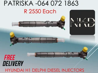 Hyundai H1 Delphi Diesel Injectors For Sale