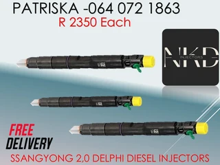 Ssangyong 2.0 Diesel Injectors For Sale