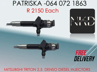 Mitsubishi Triton 2,5 Diesel Injectors For Sale