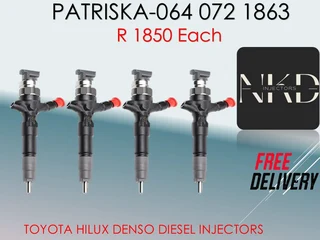 Toyota Hilux Diesel Injectors For Sale