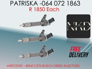 Mercedes C220 Diesel Injectors For Sale