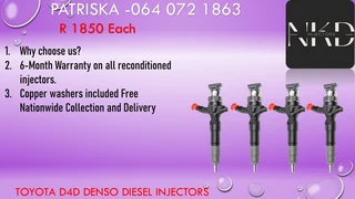 Diesel Injectors For Toyota D4d Diesel Injectors For Sale
