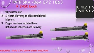 Mercedes C270 Diesel Injectors For Sale