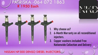 Diesel Injectors For Nissan Np300 Injectors For Sale