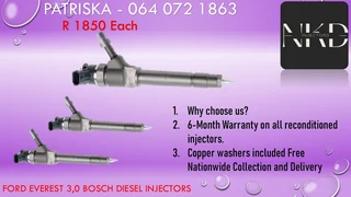 Diesel Injectors For Ford Everest 3,0 Injectors For Sale