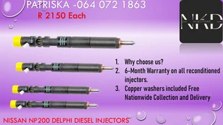 Diesel Injectors For Nissan Np200 Injectors For Sale