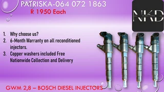 Diesel Injectors For Gwm 2,8 Injectors For Sale