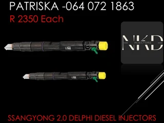 Ssangyong 2.0 Diesel Injectors For Sale