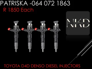 Toyota D4d Diesel Injectors For Sale