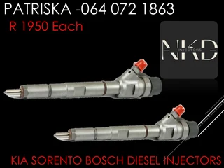 KIA SORENTO DIESEL INJECTORS FOR SALE