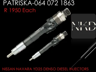 Nissan Navara Yd25 Diesel Injectors For Sale