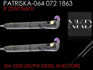 Kia 2500 Diesel Injectors For Sale