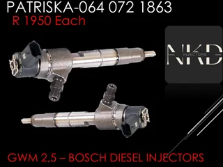 Gwm 2,5 Diesel Injectors For Sale