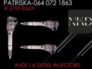 Vw And Audi 1,6 Diesel Injectors For Sale