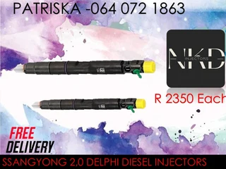 Ssangyong Diesel Injectors For Sale Or To Recon