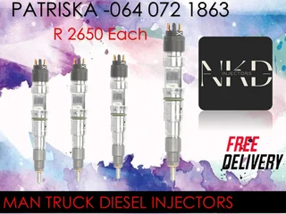 Man Truck Diesel Injectors For Sale Or To Recon