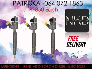 Mercedes Vito Diesel Injectors For Sale