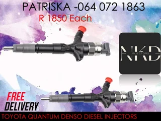 Toyota Quantum Diesel Injectors On Recon