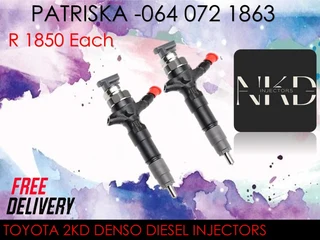 Toyota 2kd Diesel Injectors For Sale