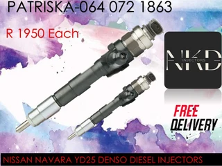 Nissan Navara Yd25 Diesel Injectors For Sale Or To Recon