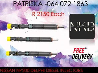 Nissan Np200 Diesel Injectors For Sale Or To Recon