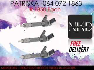 Mercedes Diesel Injectors For Sale Or To Recon