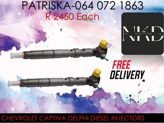 Chevrolet Captiva Delphi Diesel Injectors For Sale