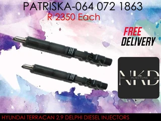 Hyundai Diesel Injectors For Sale Or To Recon