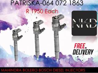 Mahindra Diesel Injectors For Sale Or To Recon