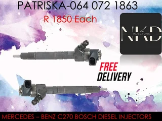 Mercedes C270 Diesel Injectors For Sale Or To Recon