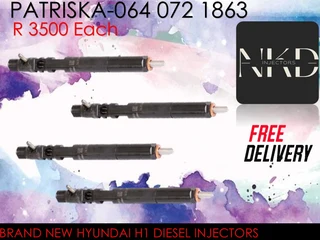 New Hyudai H1 Diesel Injectors For Sale