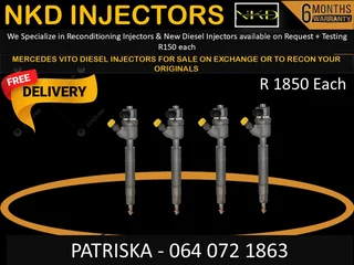 Mercedes Vito Diesel Injectors For Sale On Exchange Or To Recon